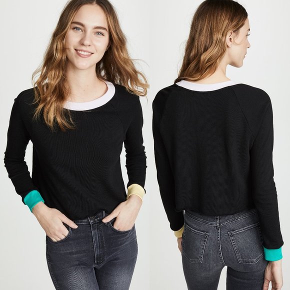 🍄SOLD🍄 Wildfox | Beachouse Crop Sweater - Picture 2 of 8